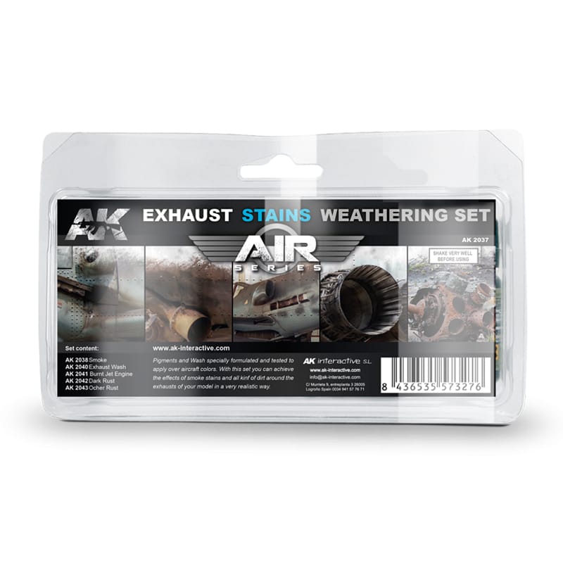 WarForge - Exhaust Stains Weathering Set (Air Series) - Warhammer