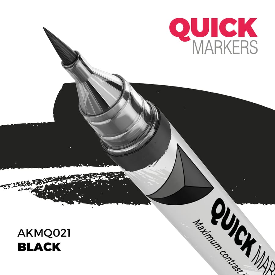 WarForge - BLACK – QUICK MARKER - Warhammer
