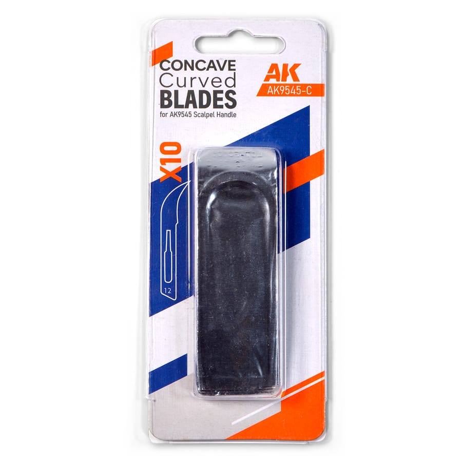 WarForge - CONCAVE CURVED BLADES FOR AK9545 (10 UNITS) - Warhammer