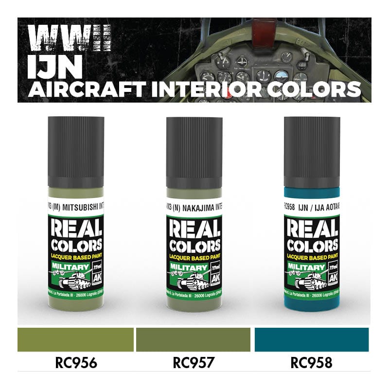 WarForge - WWII IJN Aircraft Interior Colors - Warhammer