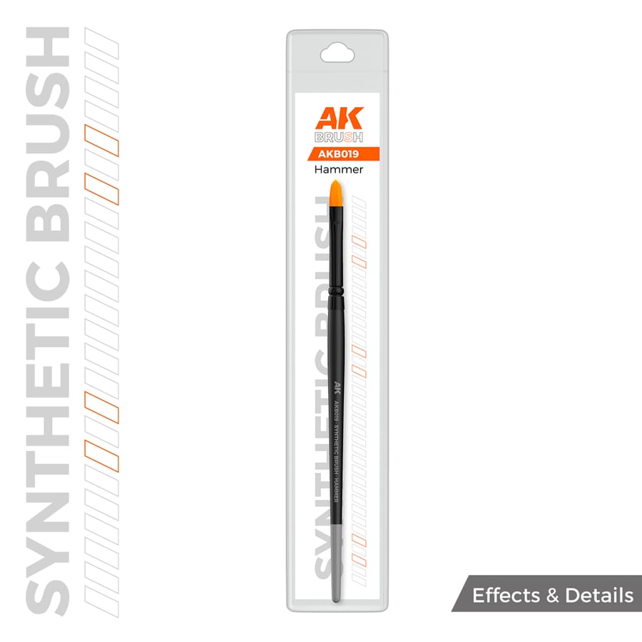 WarForge - AK SYNTHETIC BRUSH – HAMMER - Warhammer