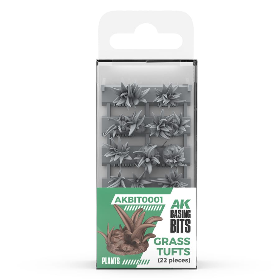 WarForge - GRASS TUFTS – AK BASING BITS - Warhammer