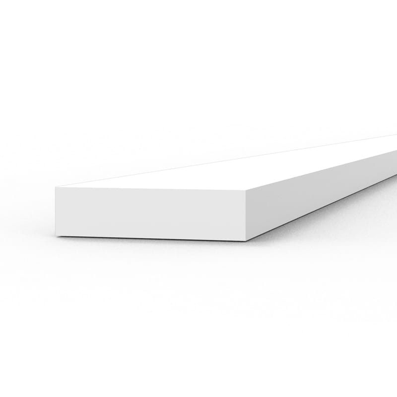 WarForge - Strips 1.00 x 4.00 x 350mm – STYRENE STRIP – (10 units) - Warhammer