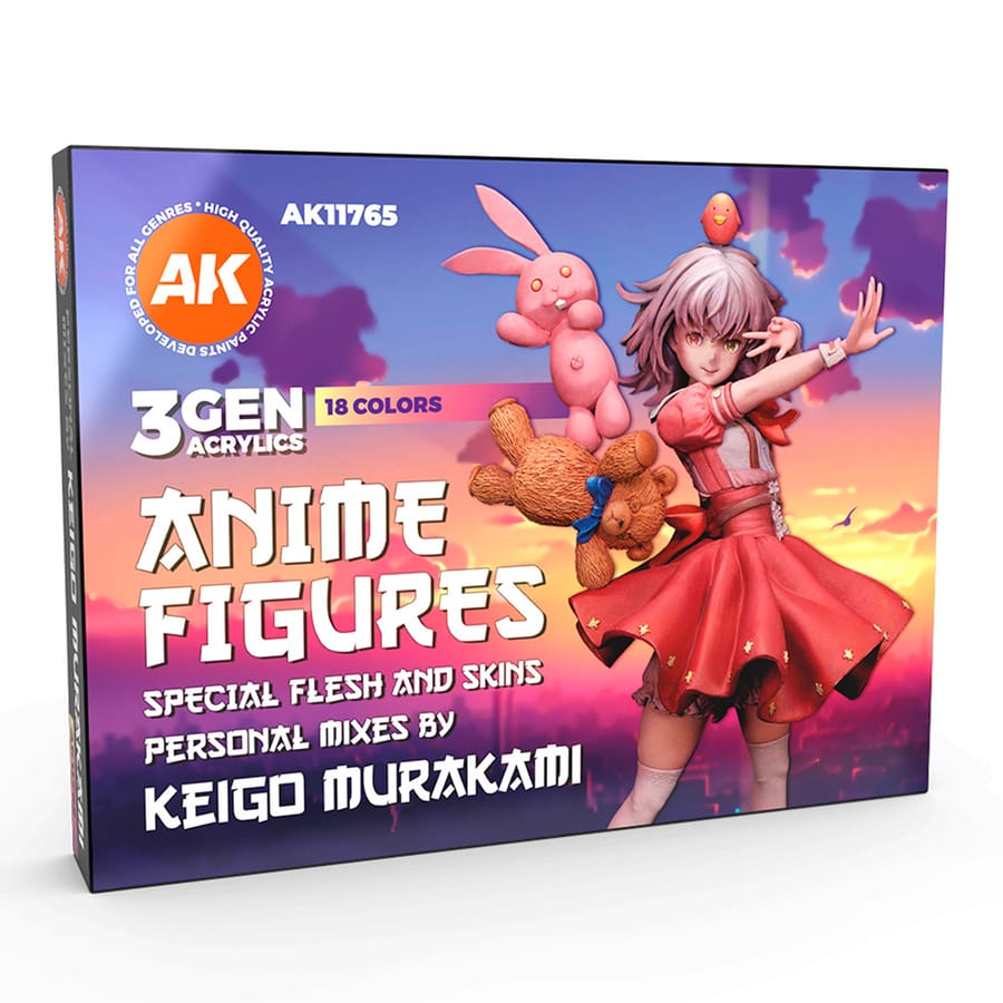 WarForge - SIGNATURE SET – KEIGO MURAKAMI PERSONAL MIXES – ANIME FIGURES PAINT SET - Warhammer