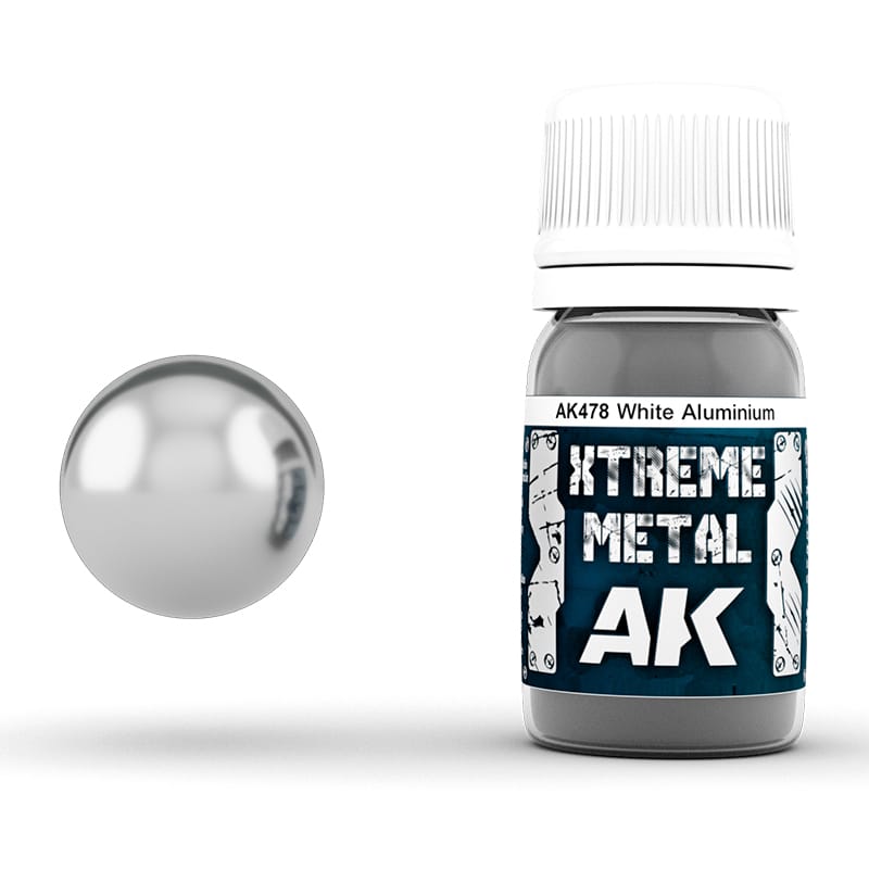 WarForge - XTREME METAL WHITE ALUMINIUM 30ML - Warhammer