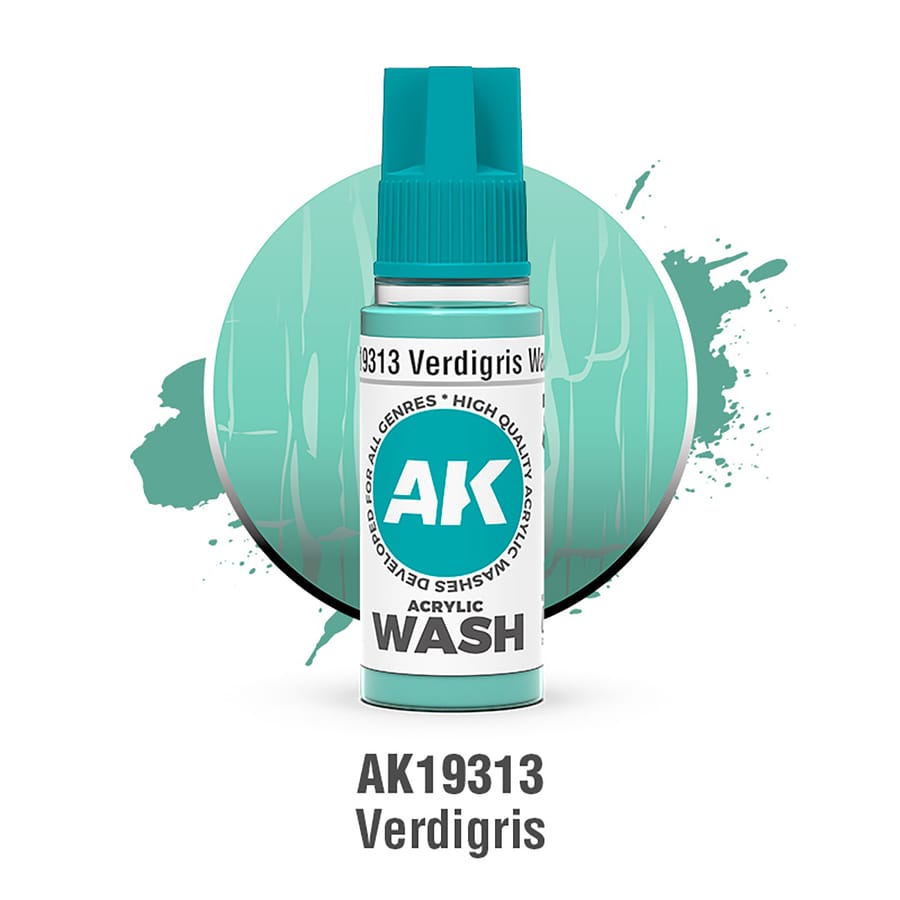 WarForge - VERDIGRIS – ACRYLIC WASH - Warhammer