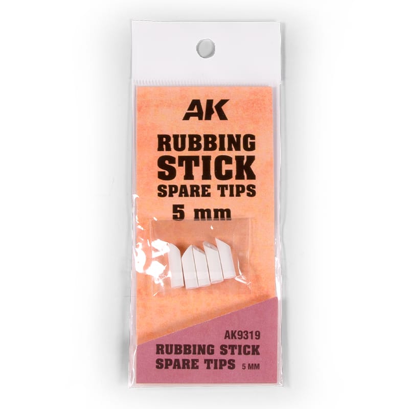 WarForge - RUBBING STICK SPARE TIPS 5MM - Warhammer
