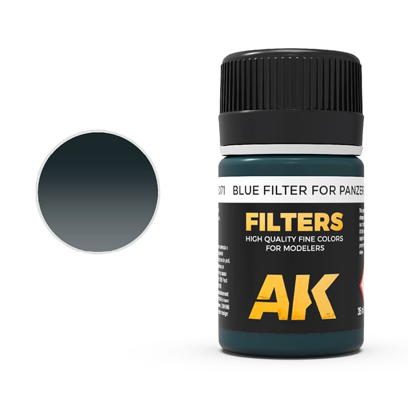 WarForge - BLUE FILTER FOR PANZER GREY - Warhammer