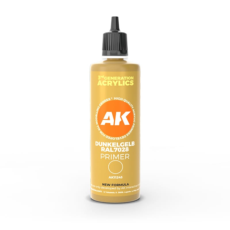 WarForge - DUNKELGELB RAL 7028 DARK YELLOW SURFACE PRIMER 100ML - Warhammer