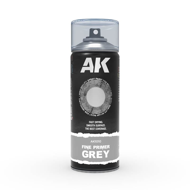 WarForge - FINE PRIMER GREY SPRAY - Warhammer
