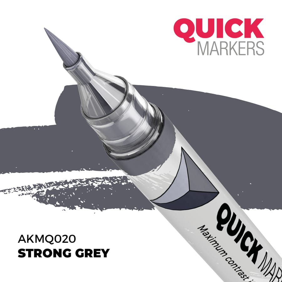 WarForge - STRONG GREY – QUICK MARKER - Warhammer
