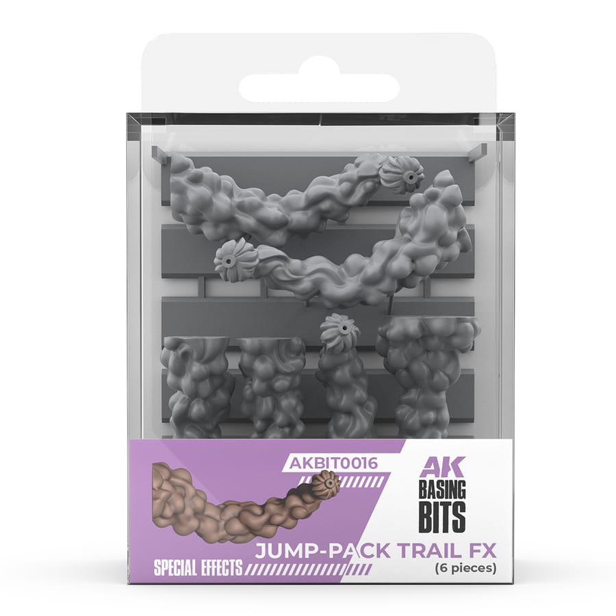 WarForge - JUMP-PACK TRAIL FX – AK BASING BITS - Warhammer