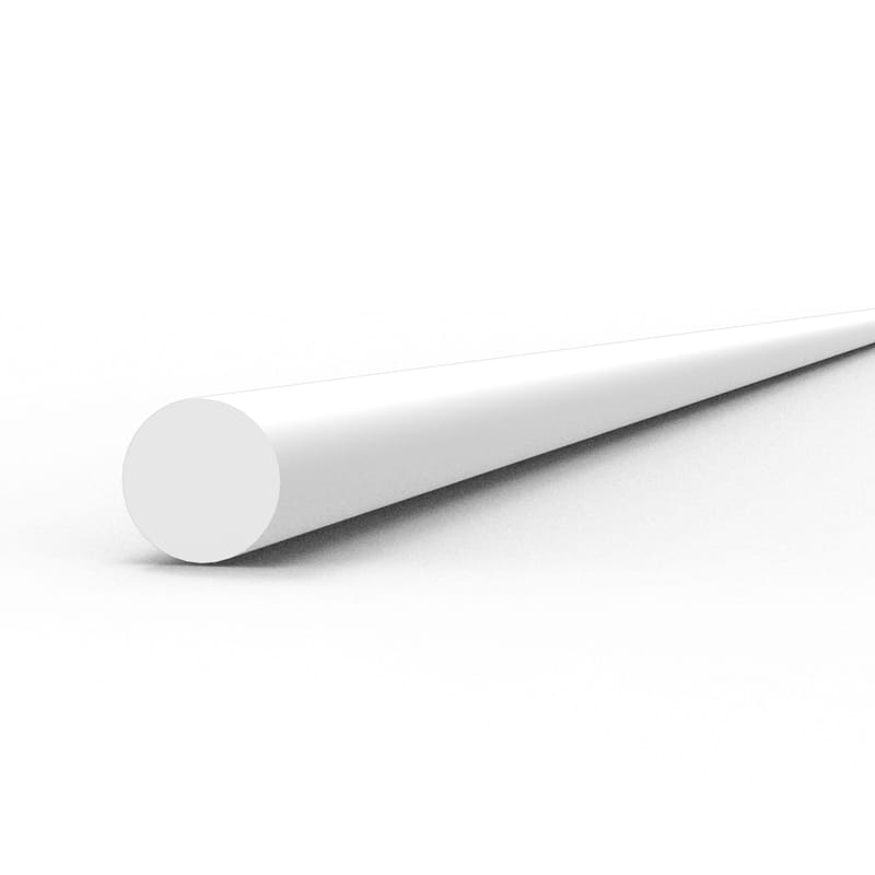 WarForge - Rod 1.50 diameter x 350mm – STYRENE ROD – (8 units) - Warhammer