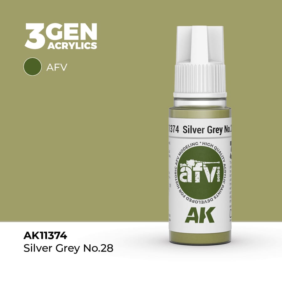 WarForge - SILVER GREY NO.28 – AFV - Warhammer