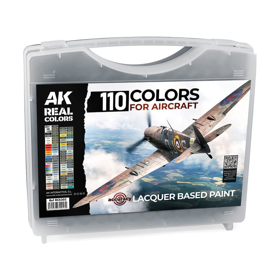 WarForge - 110 REAL COLORS FOR AIRCRAFT - AK Interactive