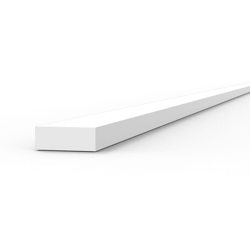 WarForge - Strips 0.75 x 2.00 x 350mm – STYRENE STRIP – (10 units) - Warhammer
