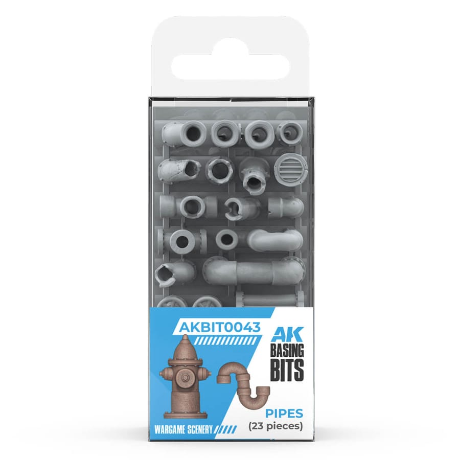 WarForge - PIPES – AK BASING BITS - Warhammer