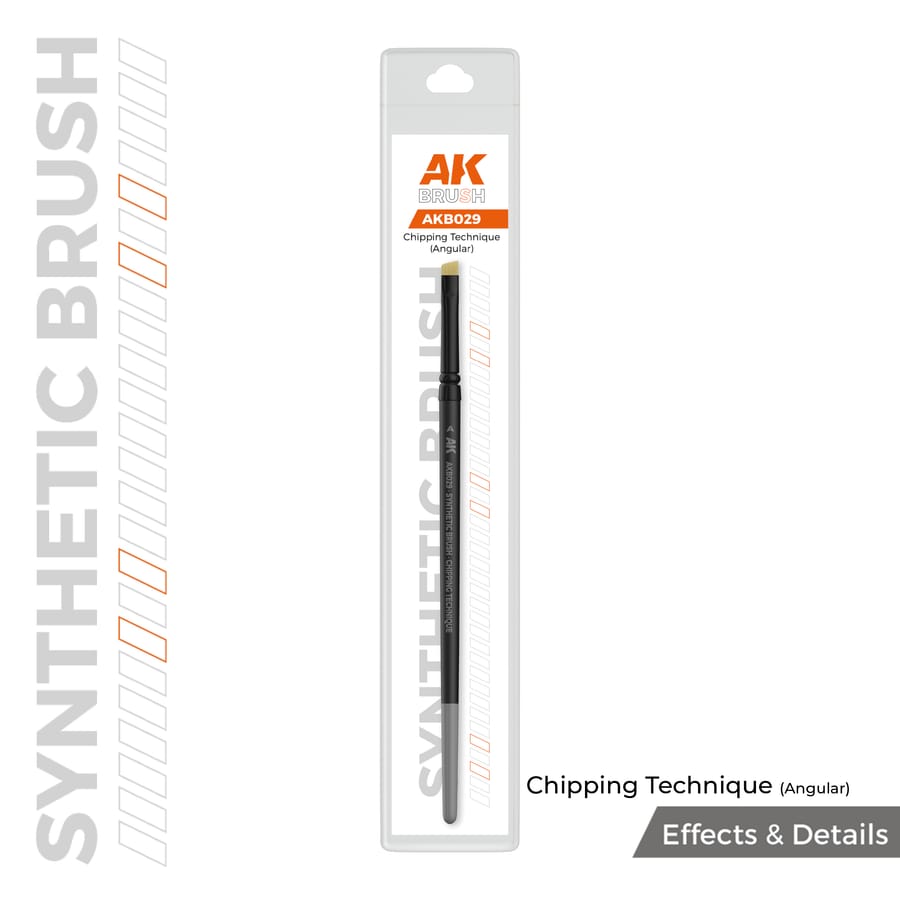WarForge - CHIPPING TECHNIQUE (ANGULAR) BRUSH - Warhammer