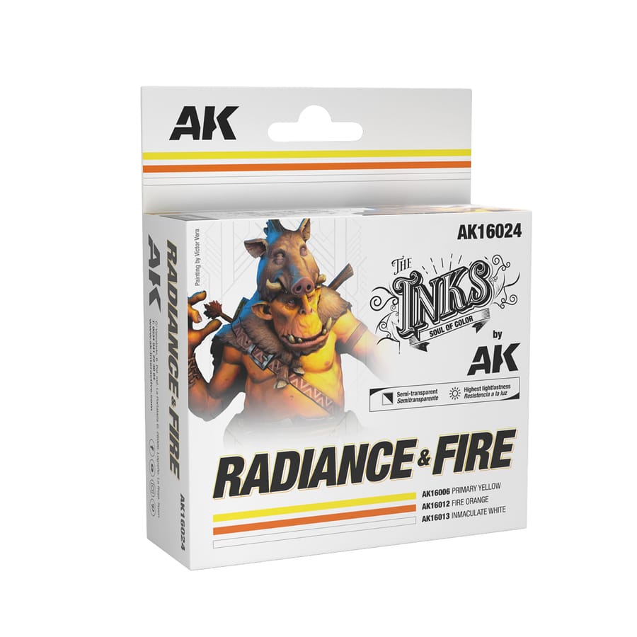 WarForge - RADIANCE & FIRE – INK SET - Warhammer