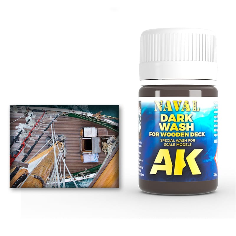 WarForge - dark wash for wood deck - Warhammer