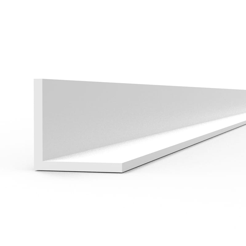 WarForge - Angle 3.0 x 3.0 x 350mm – STYRENE ANGLE – (4 units) - Warhammer