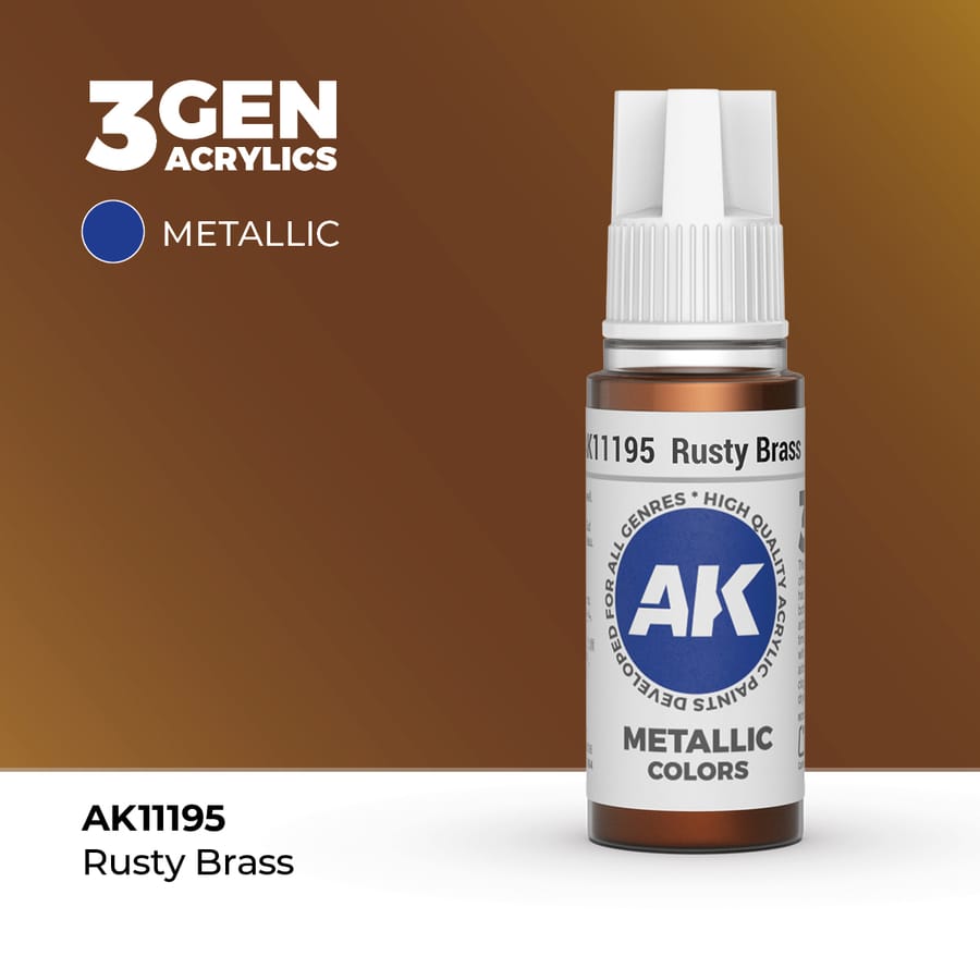 WarForge - RUSTY BRASS – METALLIC - Warhammer
