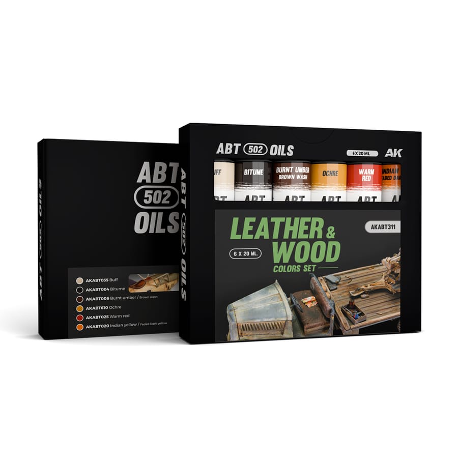 WarForge - LEATHER & WOOD COLORS SET - Warhammer
