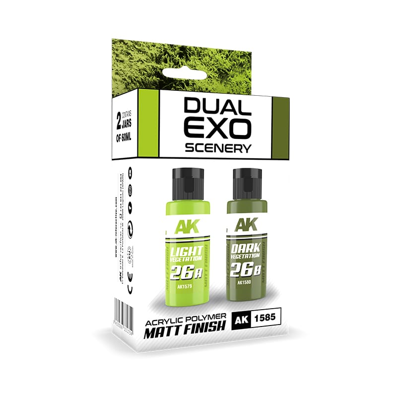 WarForge - DUAL EXO SCENERY SET 26 – 26A LIGHT VEGETATION & 26B DARK VEGETATION - Warhammer