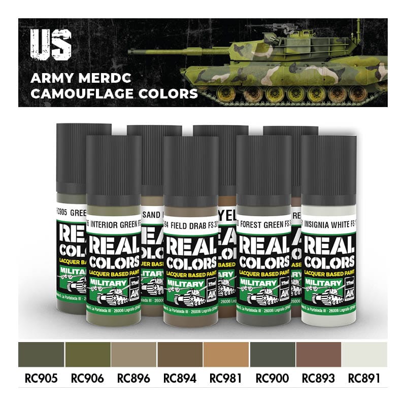 WarForge - US Army MERDC Camouflage Colors - Warhammer