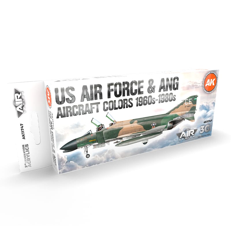 WarForge - US Air Force & ANG Aircraft Colors 1960s-1980s - Warhammer