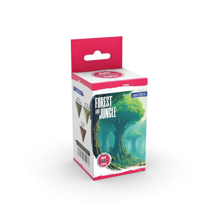 WarForge - FOREST AND JUNGLE – QUICK GEN SET - Warhammer