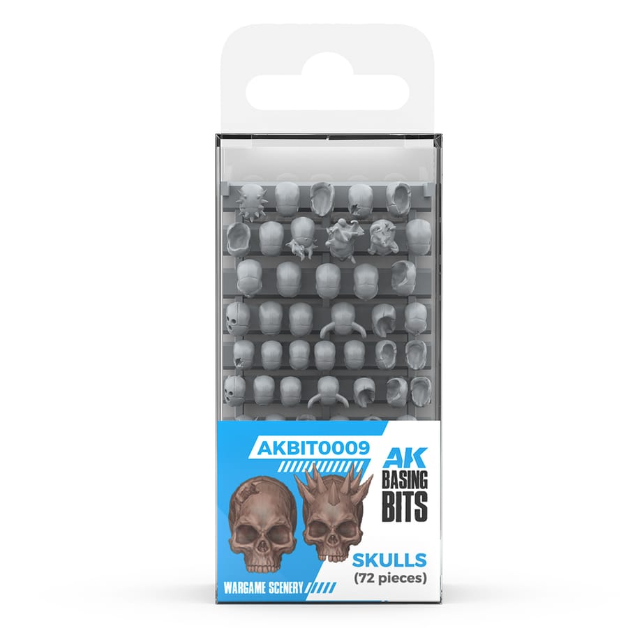 WarForge - SKULLS – AK BASING BITS - Warhammer