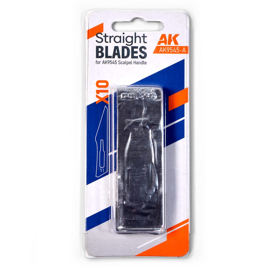 WarForge - STRAIGHT BLADES FOR AK9545 (10 UNITS) - Warhammer