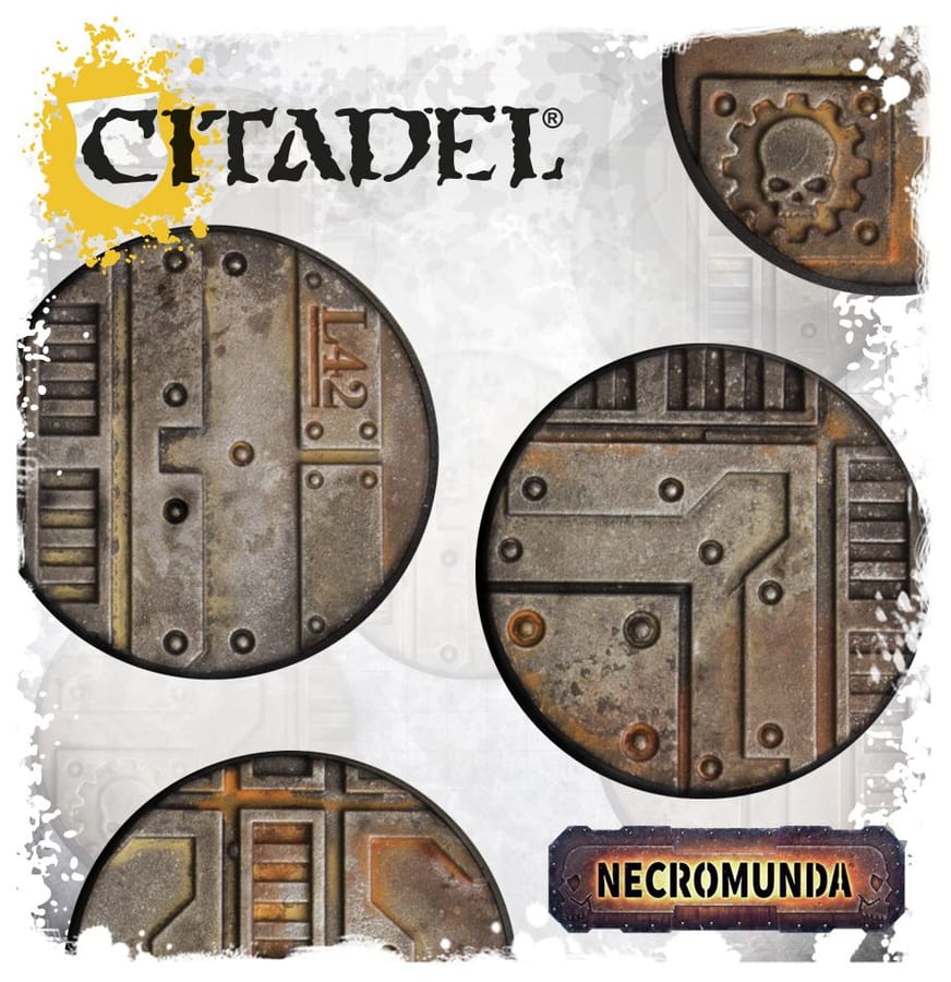 WarForge - Socles Necromunda de 32mm - Warhammer