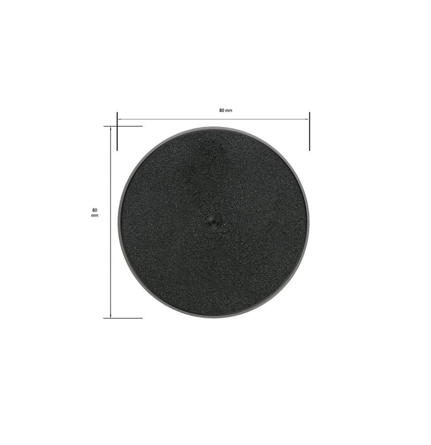 WarForge - Socle Rond Citadel 80mm - Warhammer