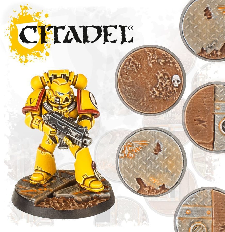 WarForge - Sector Imperialis: socles ronds de 32mm - Warhammer