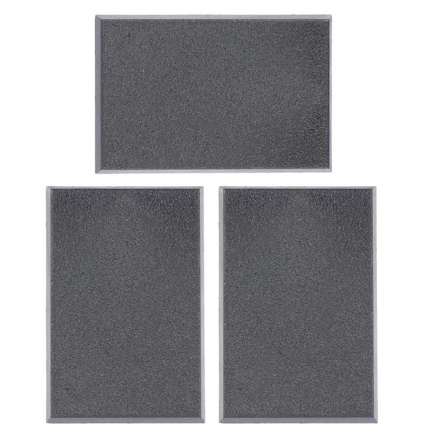 WarForge - Socles Rectangulaires Citadel de 40mm x 60mm - Warhammer