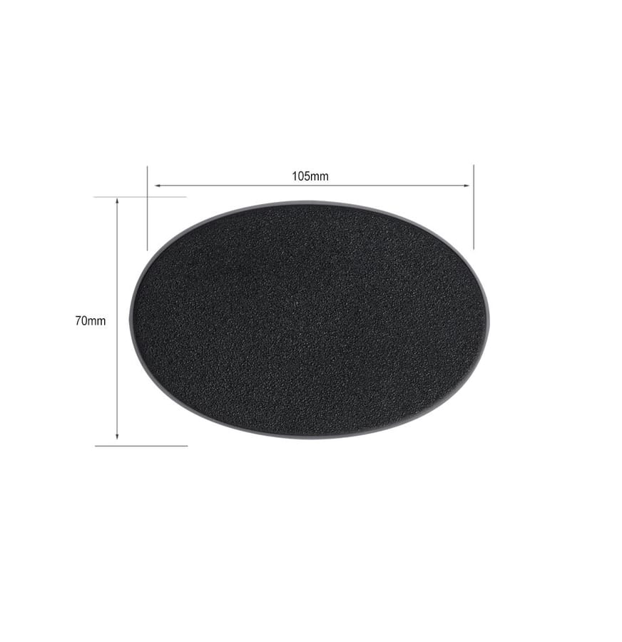 WarForge - Socle Ovale Citadel 105x70mm - Warhammer
