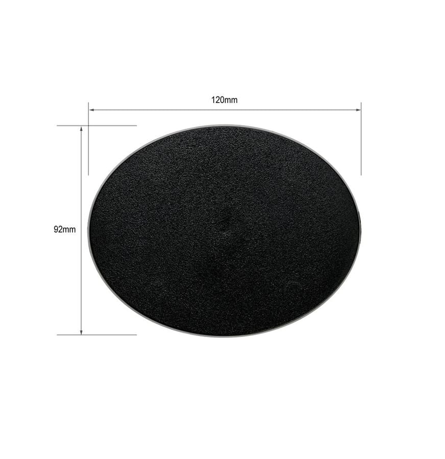 WarForge - Socle ovale Citadel 120x92mm - Warhammer