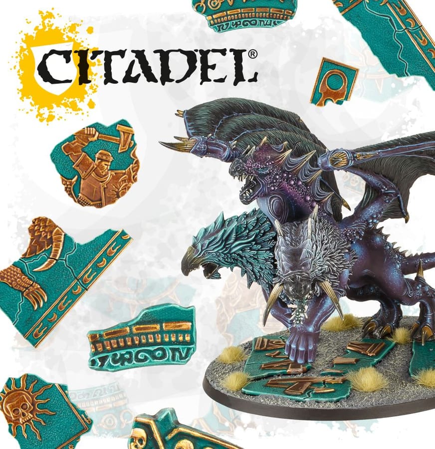 WarForge - Shattered Dominion: Kit de décor pour grand socle - Warhammer