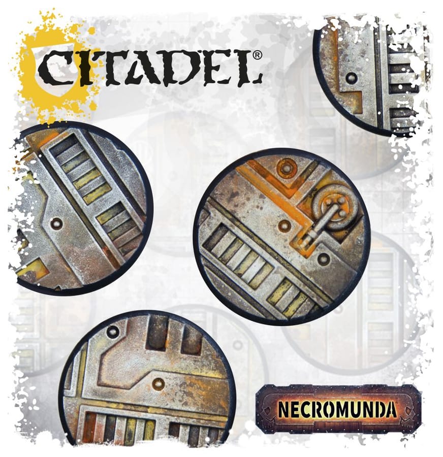 WarForge - Socles Necromunda de 25mm - Warhammer