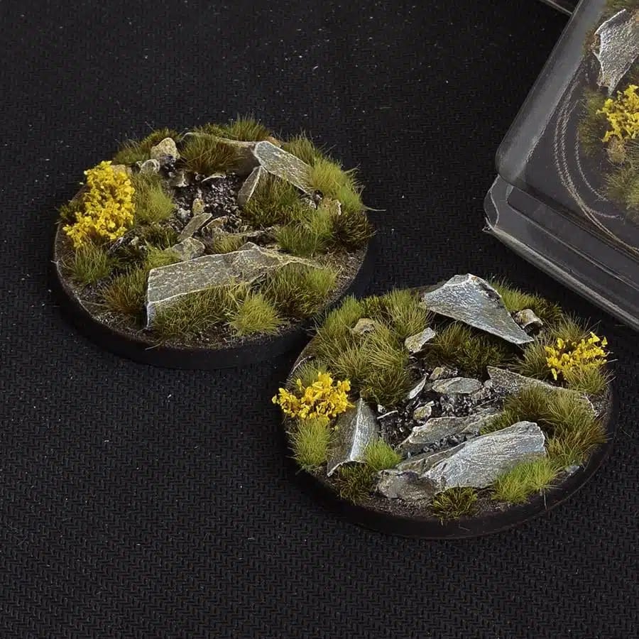 WarForge - Highland Bases, Round 60mm (x2) - Warhammer