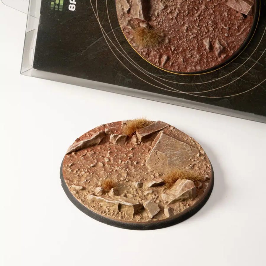 WarForge - Badlands Bases, Round 80mm (x1) - Warhammer