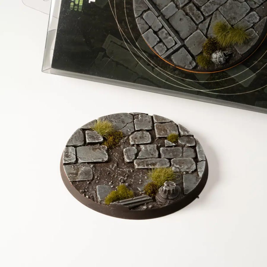 WarForge - Temple Bases, Round 80mm (x1) - Warhammer