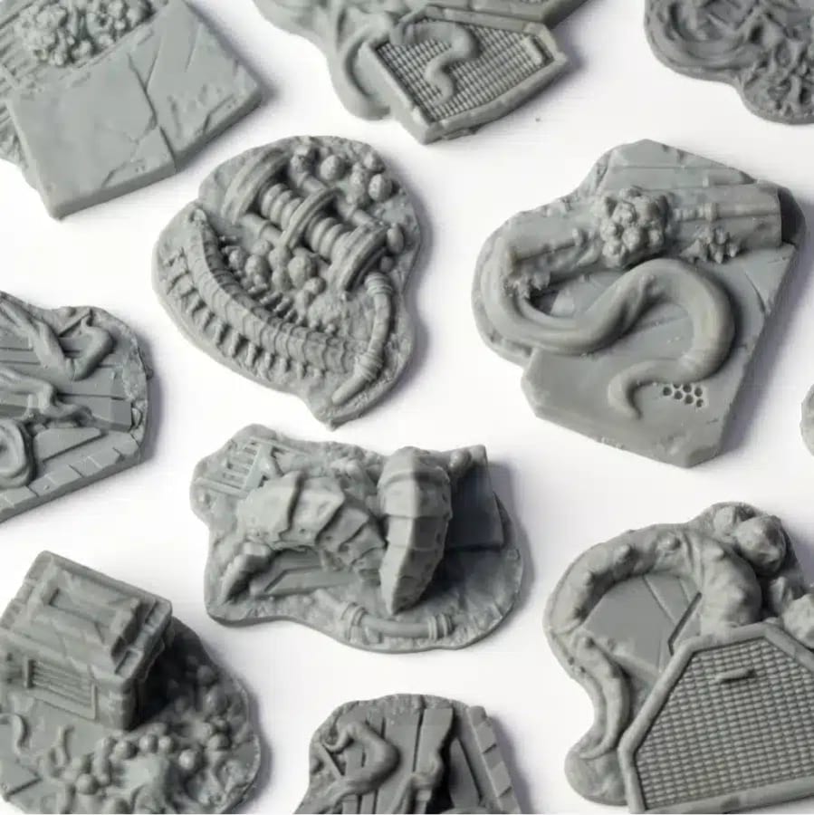 WarForge - Alien Infestation Basing Bits - Warhammer