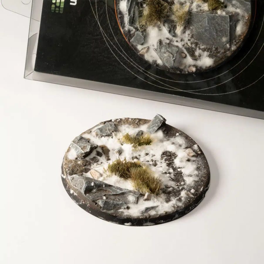 WarForge - Winter Bases, Round 80mm (x1) - Warhammer