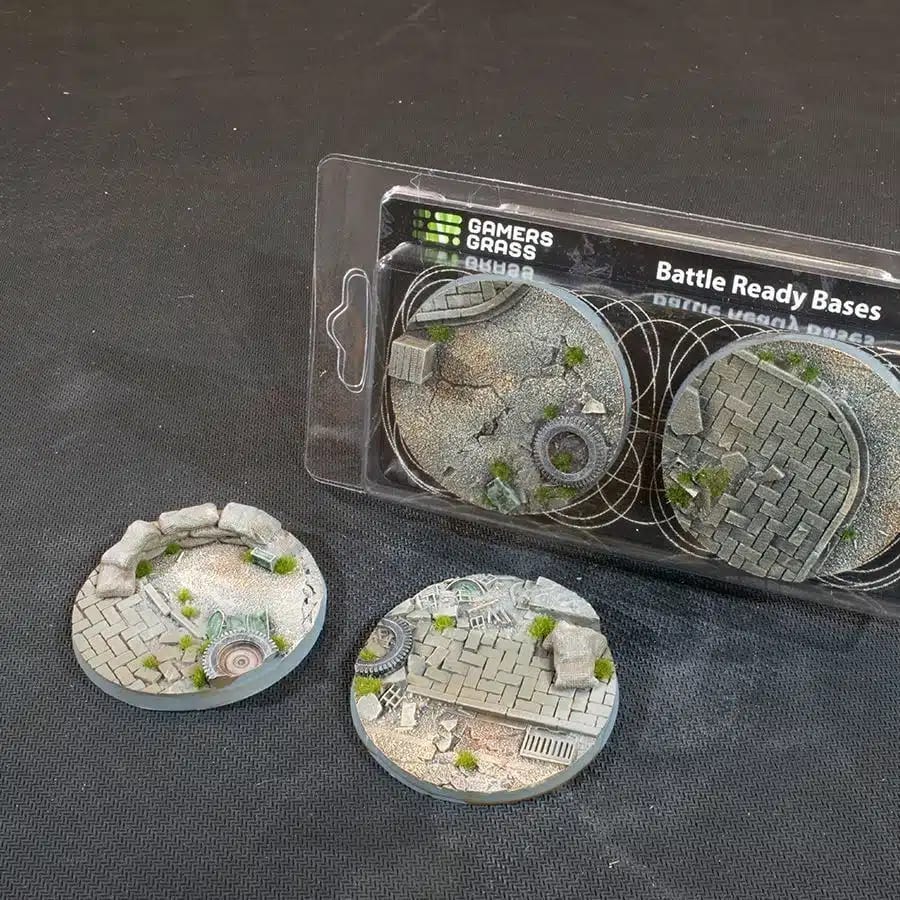 WarForge - Urban Warfare Bases, Round 60mm (x2) - Warhammer