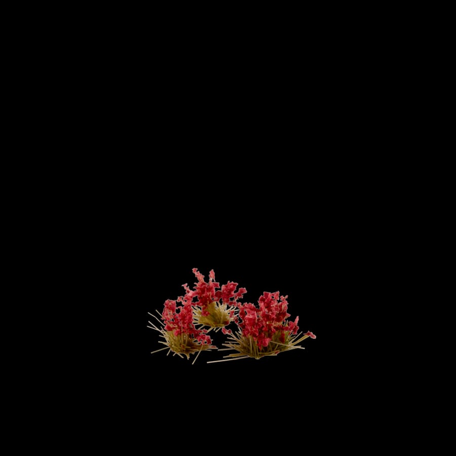 WarForge - Poppy Tiny Flowers - Warhammer