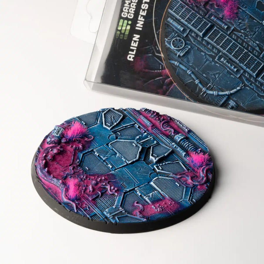 WarForge - Alien Infestation Bases, Round 100mm (x1) - Warhammer