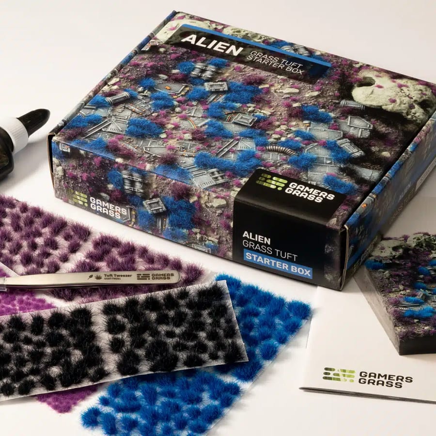 WarForge - Alien Grass Tuft Starter Box - Warhammer